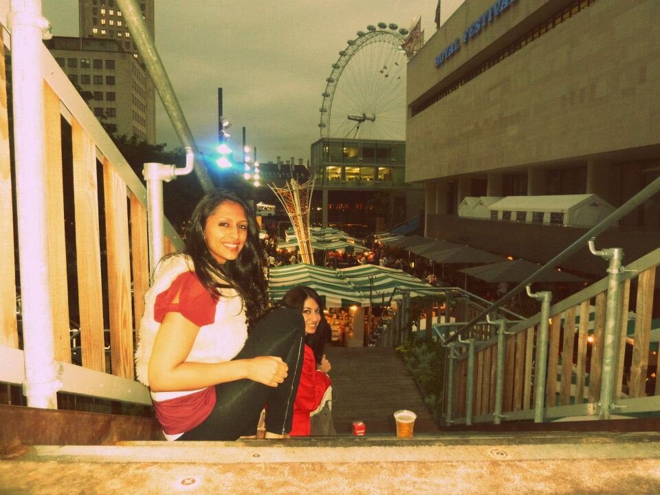  at the markets outside South Bank Centre… 