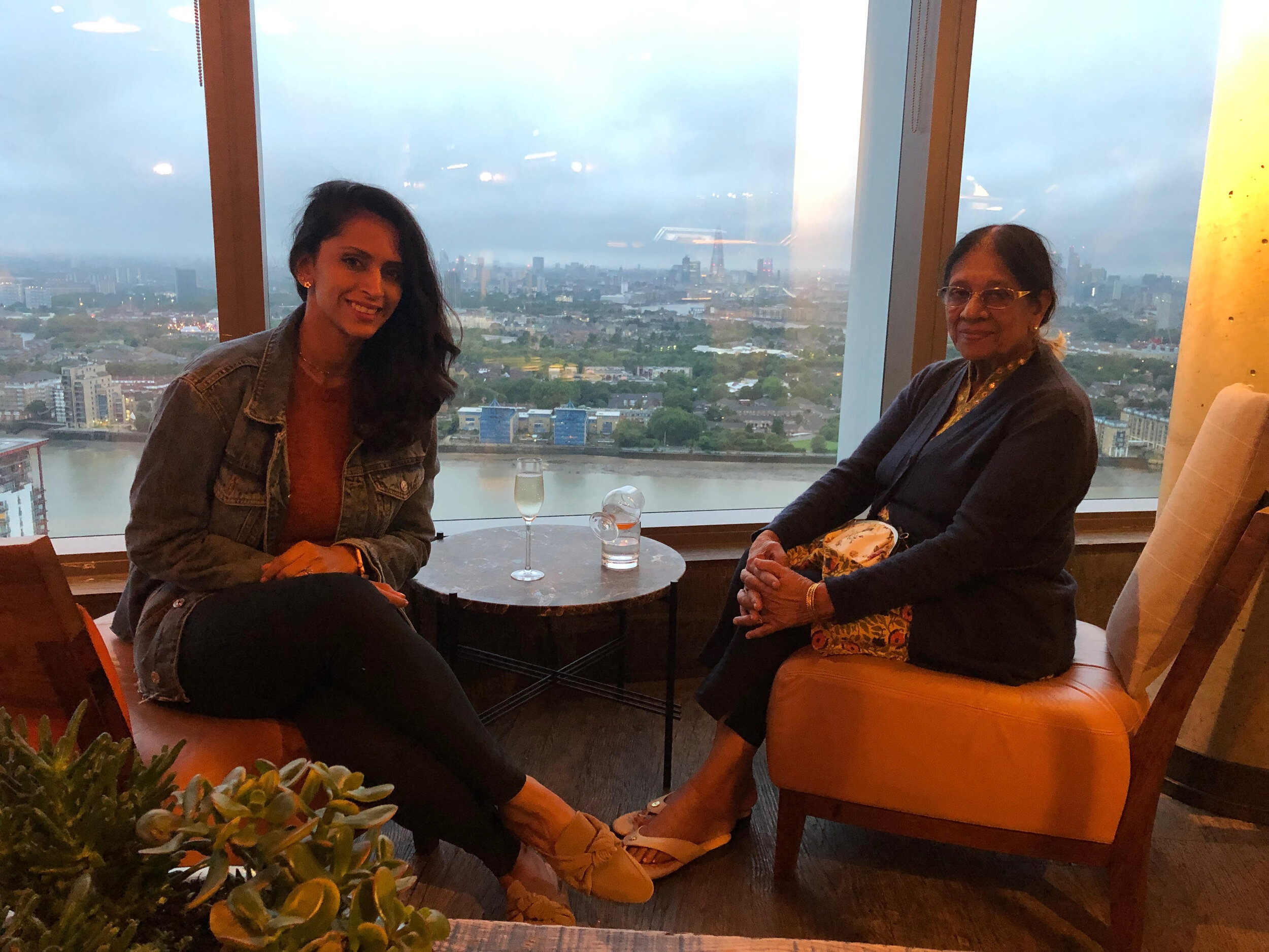  A lot of our evenings were also spent at the  Bōkan Restaurant, Bar & Roof Terrace  on the 38th floor of our hotel. My grandmom loves her whiskey and I love my wines! 