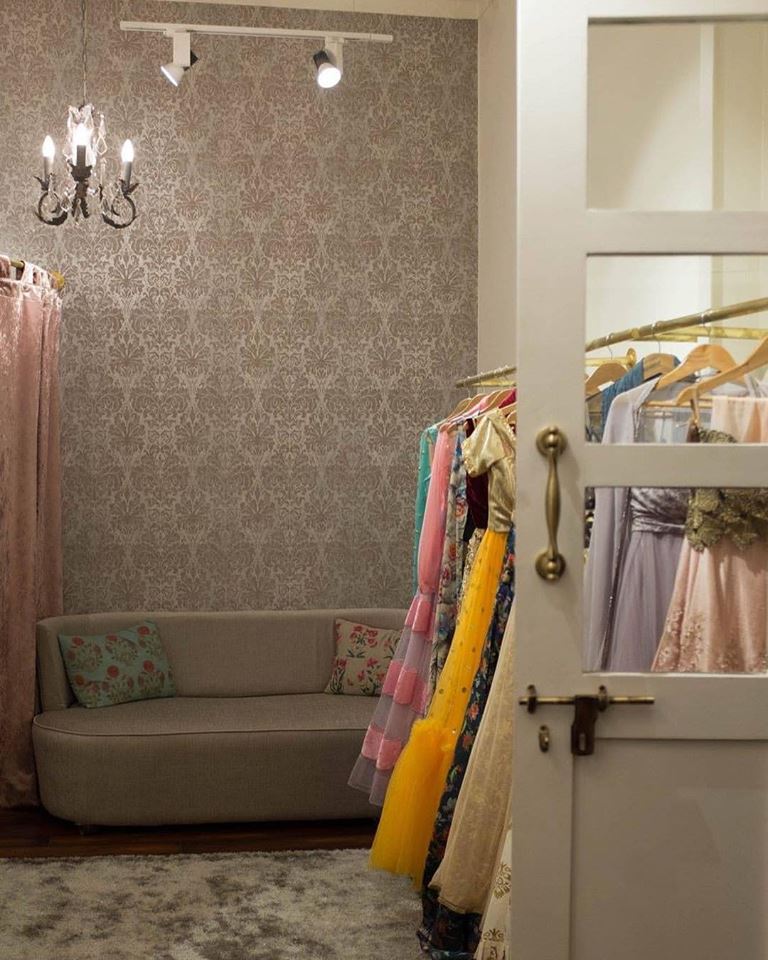 Chic & classy french style boutique interiors.